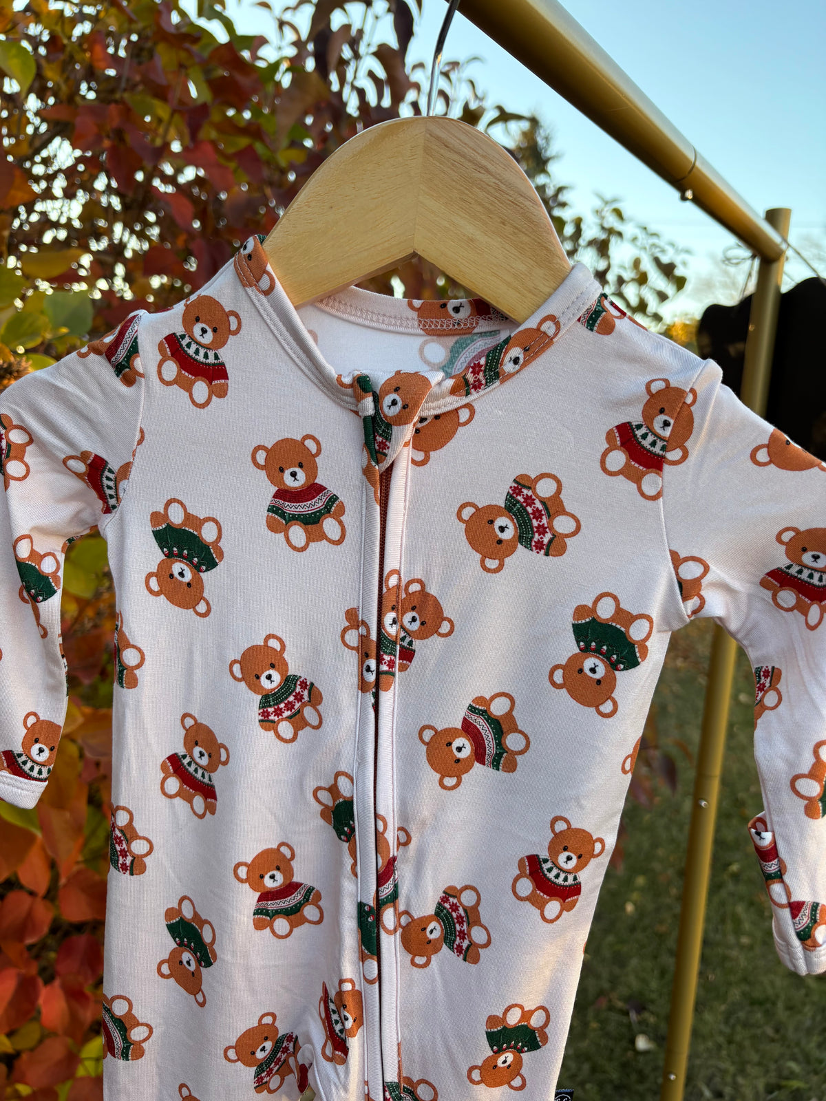Christmas Bear romper