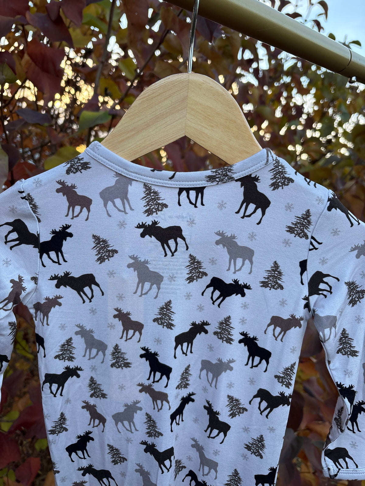 Winter Moose Romper