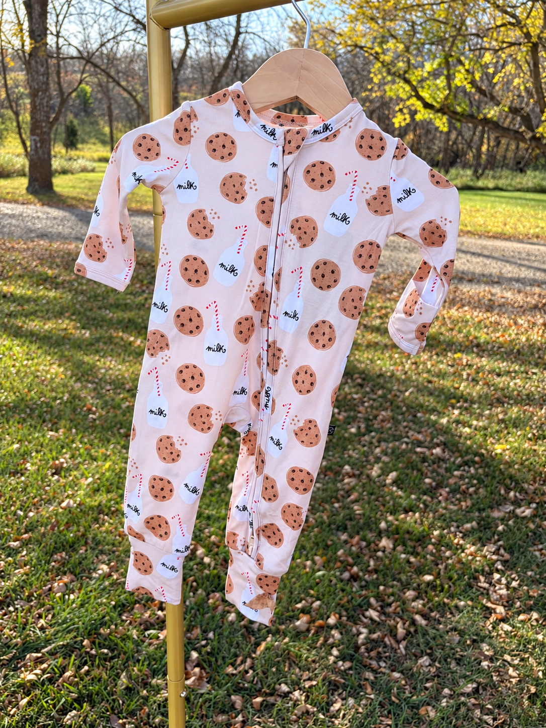 Cookies and Milk Romper
