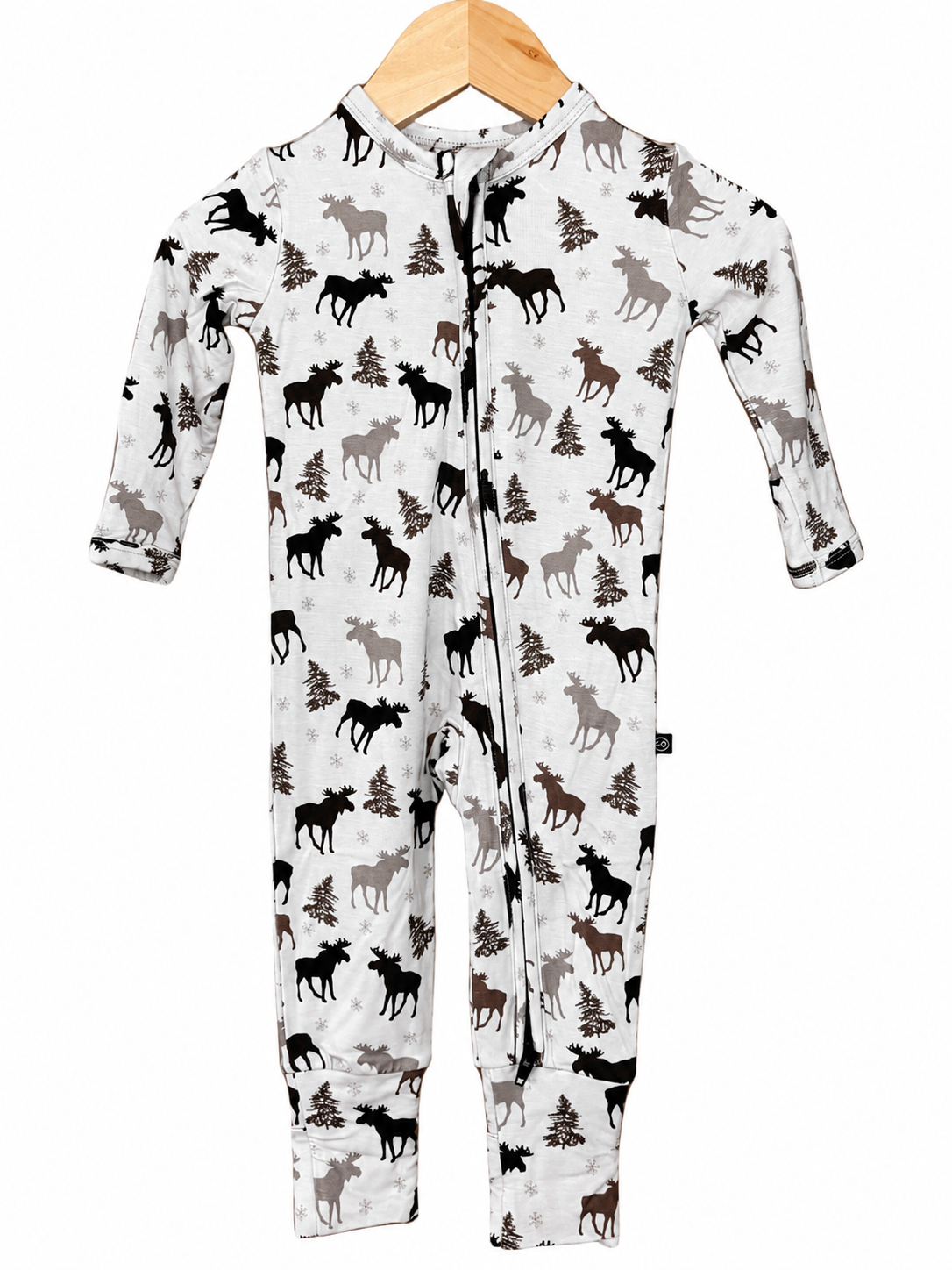 Winter Moose Romper