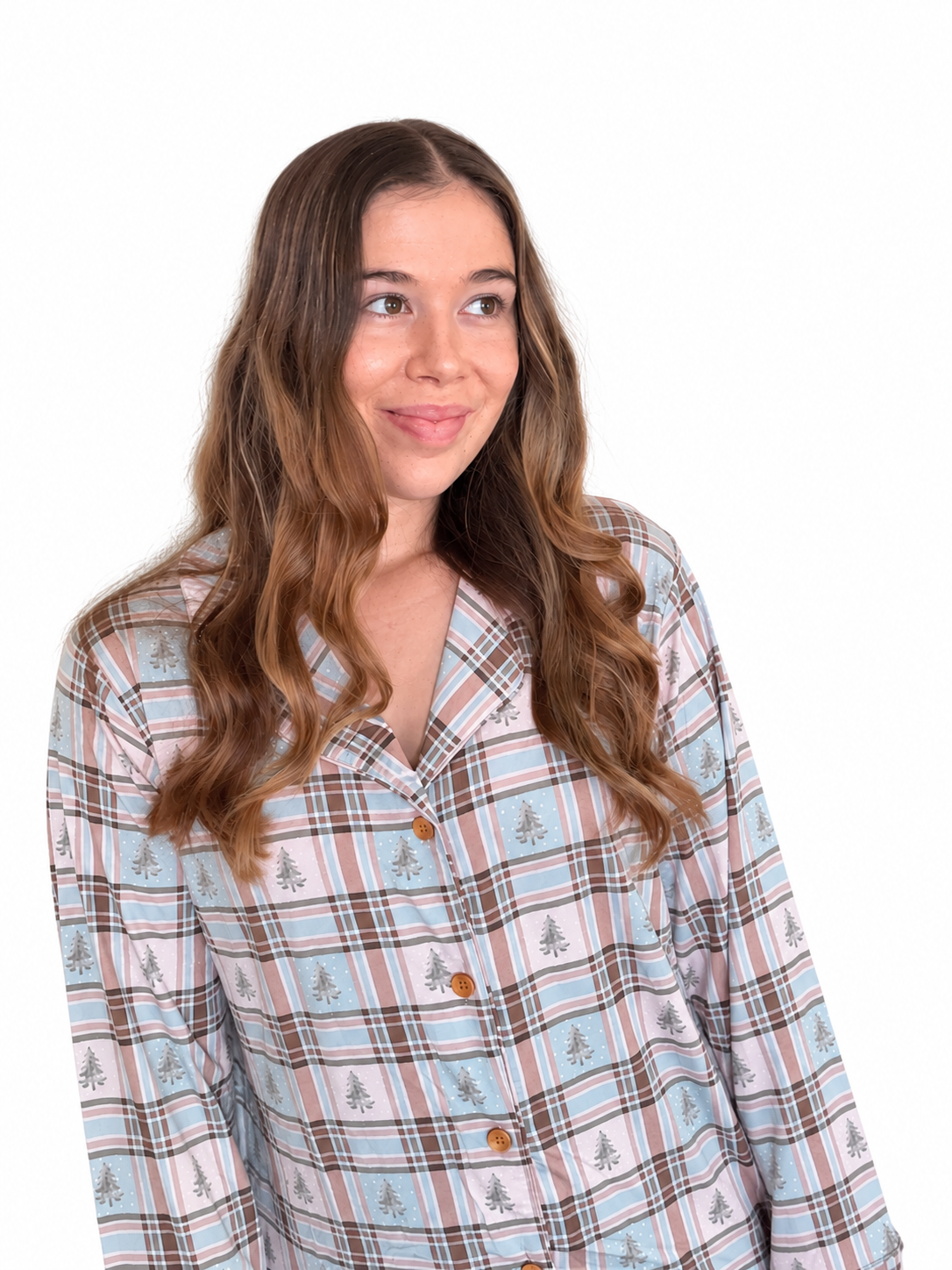 Women Holiday Plaid Set