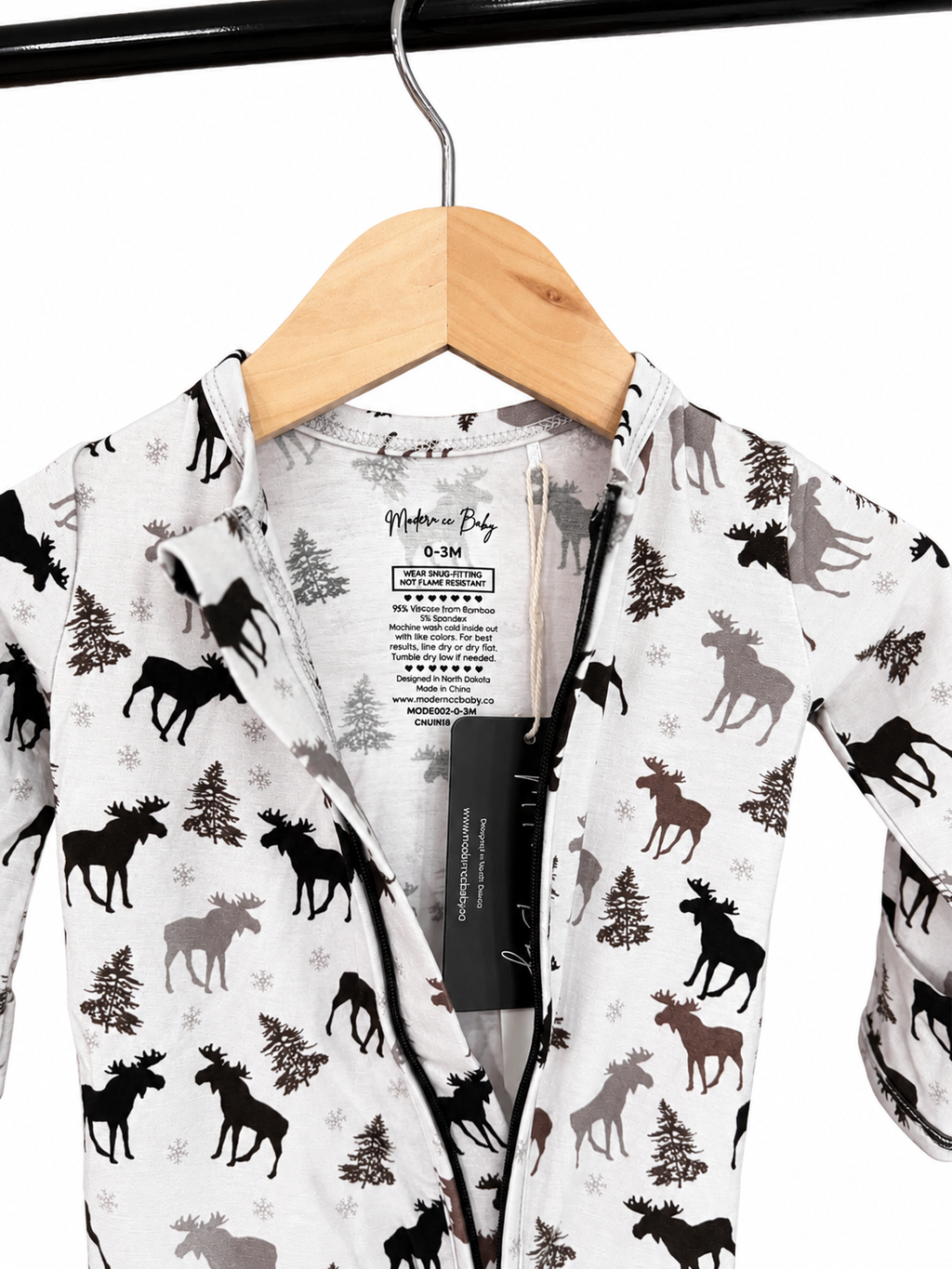 Winter Moose Romper